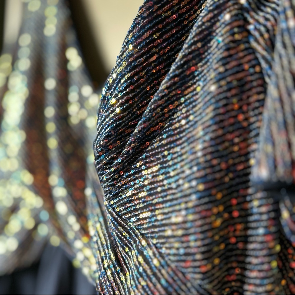SHEIN Curve Belle Sequin Dress